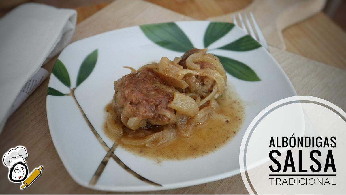 Cómo preparar una albóndigas con salsa casera