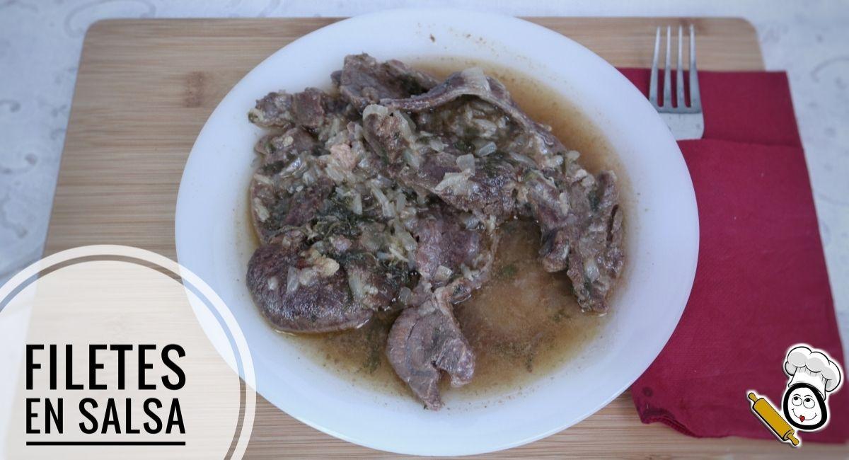 Como hacer la receta de filetes de ternera en salsa