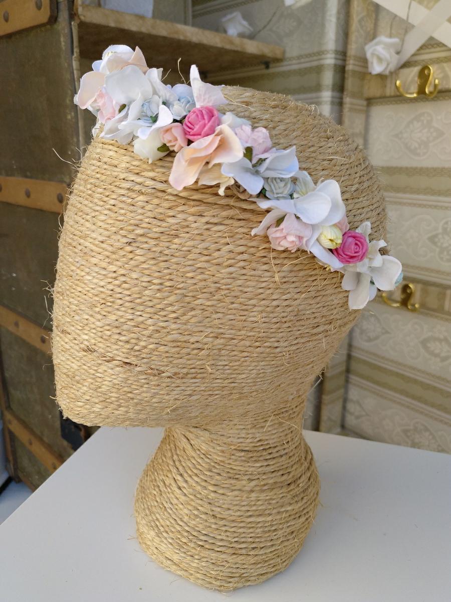 Coroana floral hortensias ORNELA