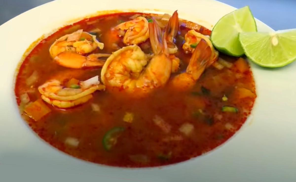 Receta de Caldo de Camarón