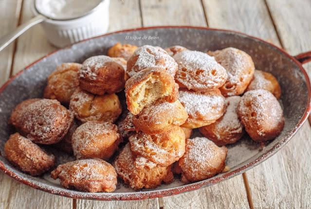 buñuelos de naranja