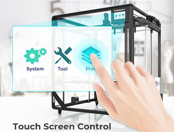 Tronxy X5SA-600 - Panel de control