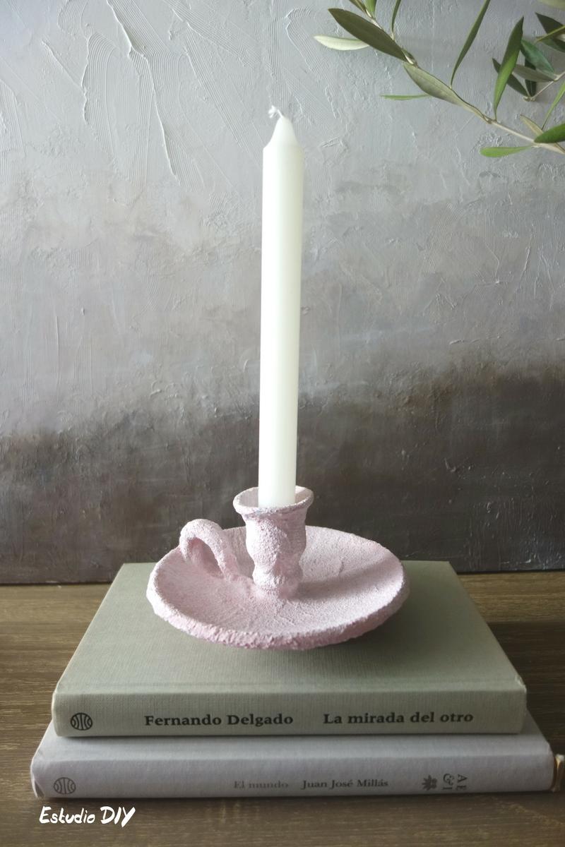 pintura a la tiza con bicarbonato