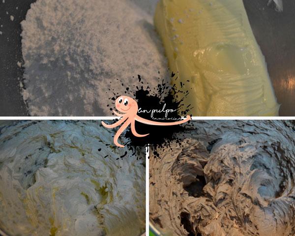 buttercream de chocolate