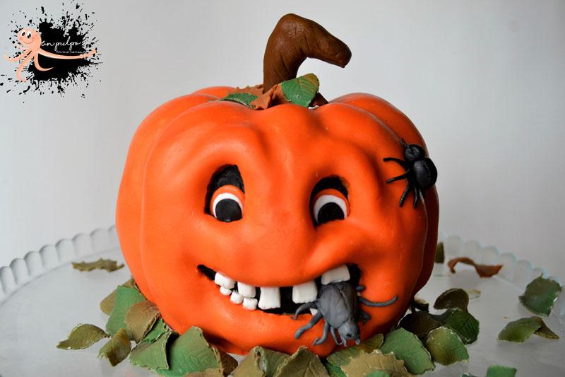 Calabaza de fondant