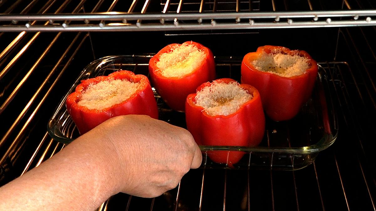 PIMIENTOS RELLENOS DE PATATAS (PAPAS) Y HUEVO - Foto 9