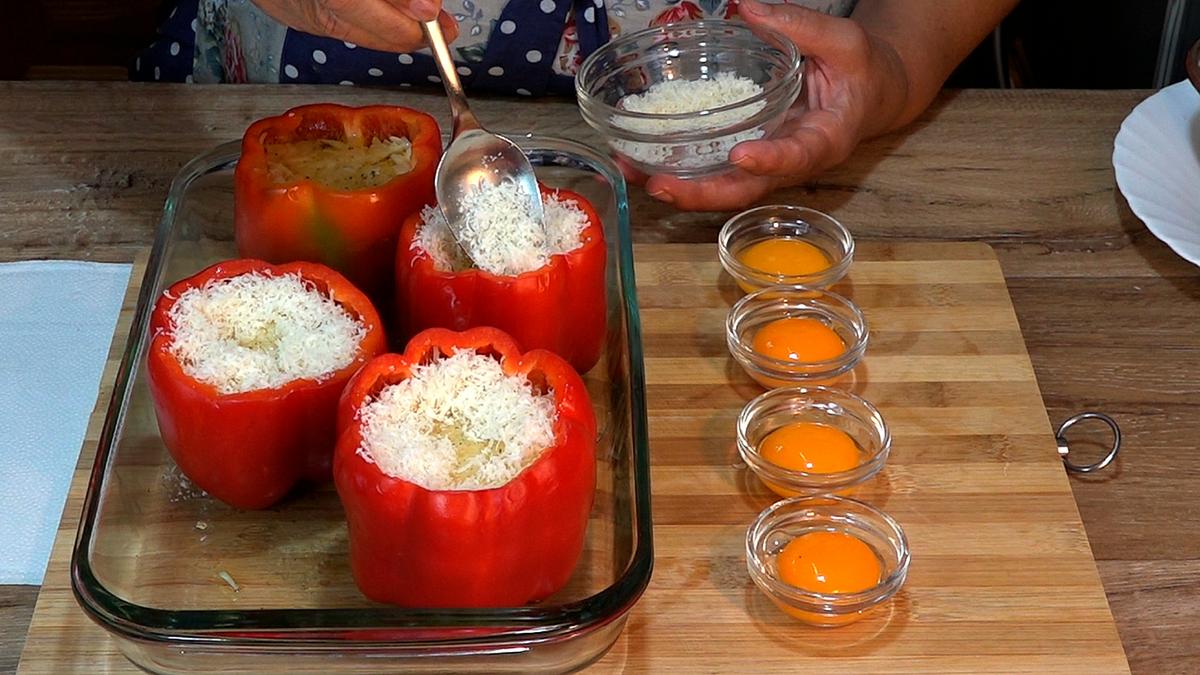 PIMIENTOS RELLENOS DE PATATAS (PAPAS) Y HUEVO - Foto 8