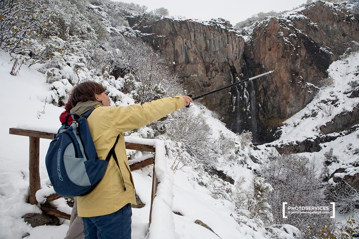 Cascada del arroyo Mazobre. Senda del arroyo Mazobre. Parque Natural de la Montaña Palentina. Palencia. Castilla y León. España © Javier Prieto Gallego