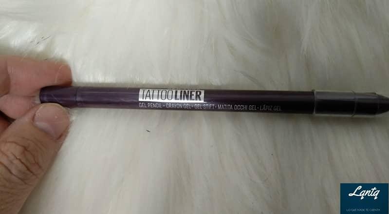 Tattoo Liner Maybelline ojos reseña Gel Pencil Delineador de ojos Morado