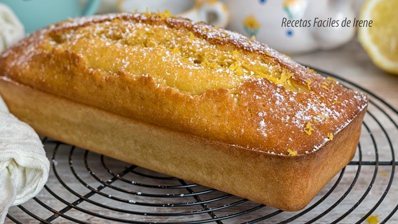 receta cake de limon delicioso y jugoso