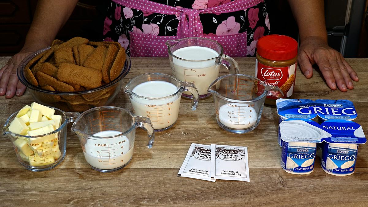 TARTA DE GALLETAS LOTUS SIN HORNO Y ¡RIQUÍSIMA! - Foto 1