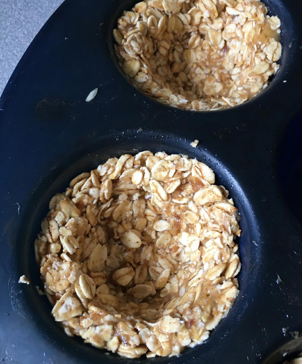 elaboración cups de avena