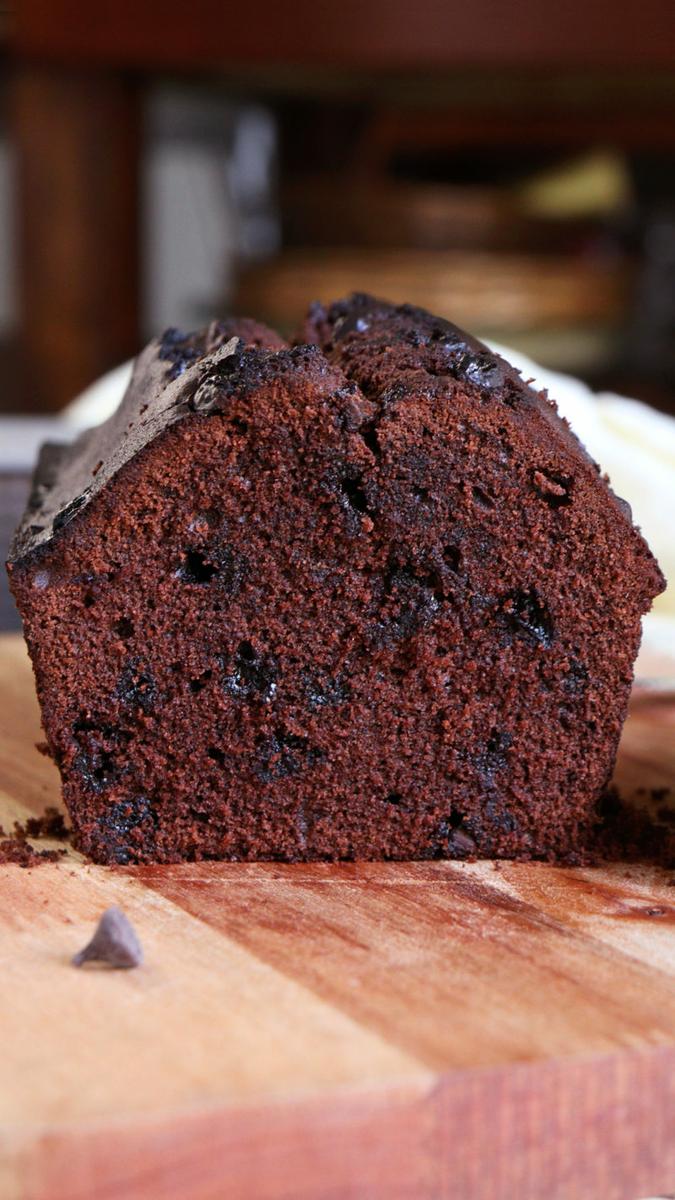 budin de chocolate con chips