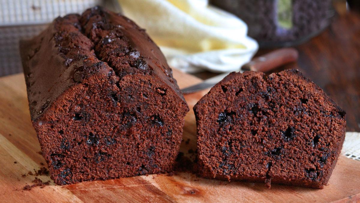 budin de chocolate con chips