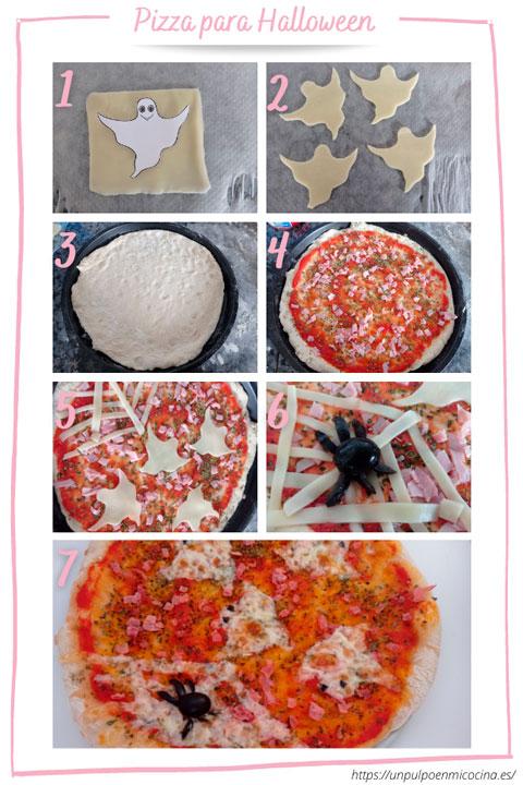Pizza para Halloween