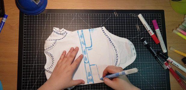 bodi bebé estilo vaquero