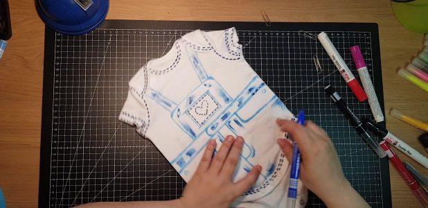 bodi bebé estilo vaquero