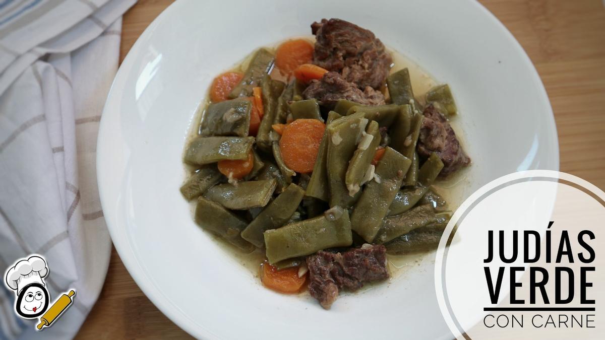 Cómo hacer la receta de judías verdes con ternera