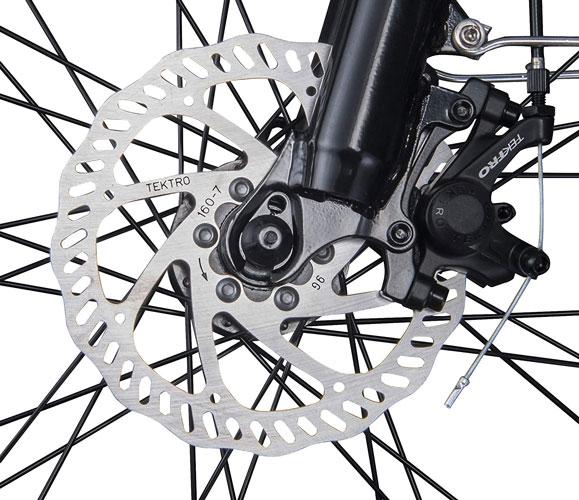 Frenos y sistema de transmisión de la X6 de Nilox