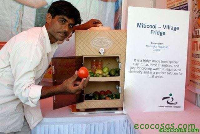 Crea una nevera que funciona sin electricidad 2