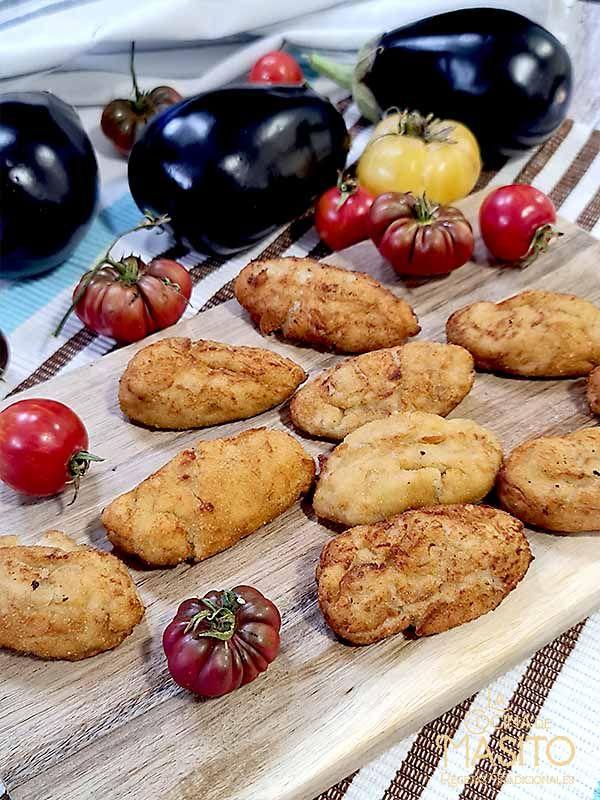 Croquetas caseras de berenjenas