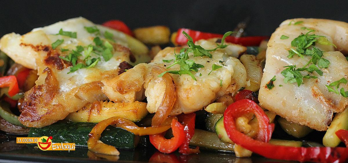 Bacalao con verduras