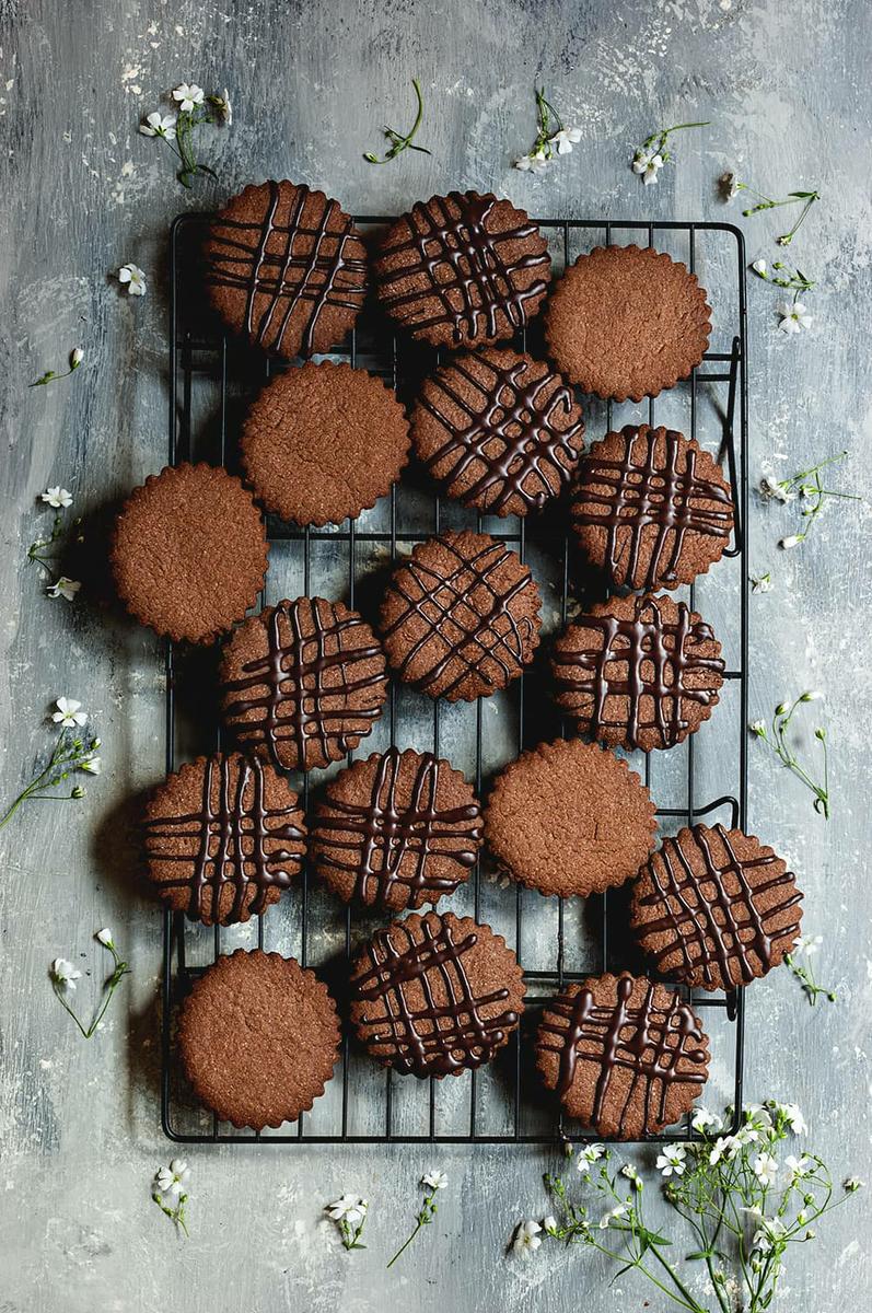 Galletas de chocolate con canela