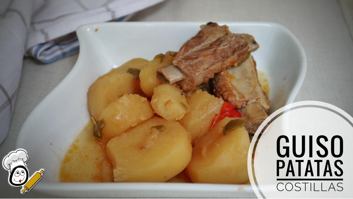 Cómo hacer la receta casera de guiso de patatas casera