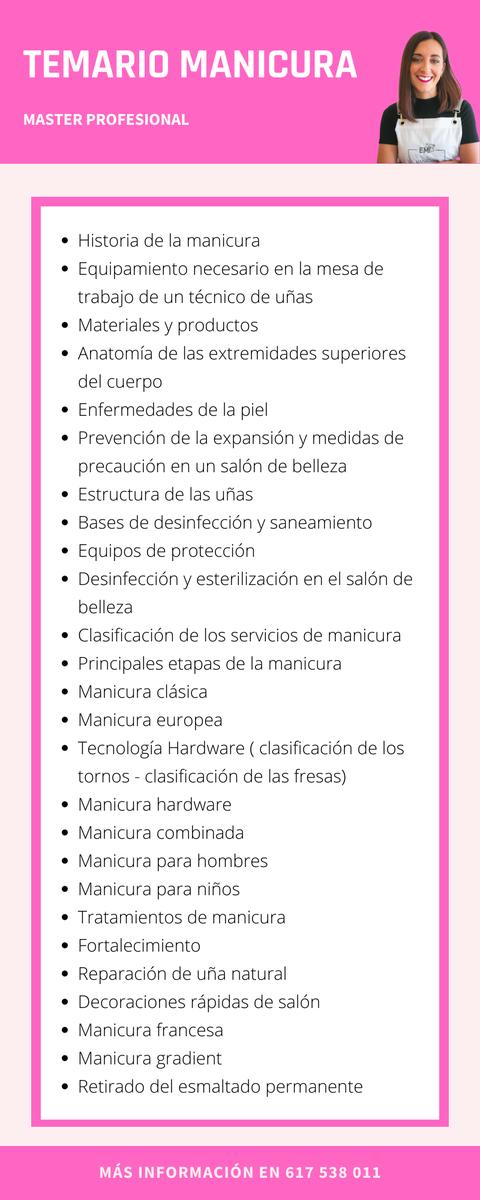 Master profesional Manicura rusa y pedicura 