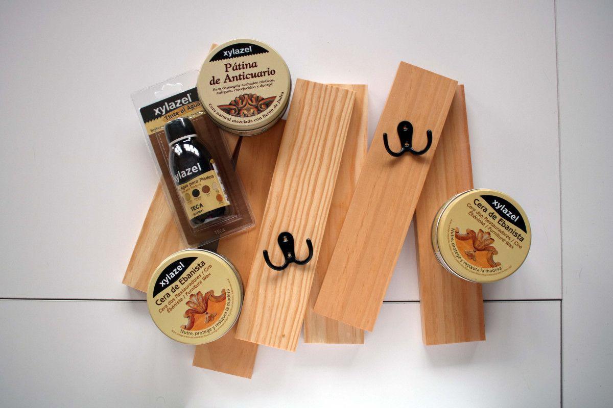 Perchero madera DIY Xylazel