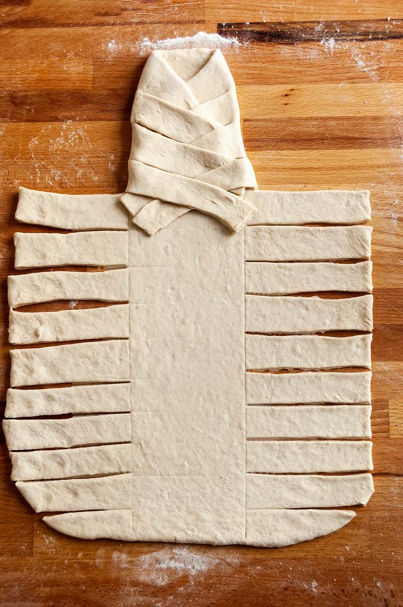 Cómo cortar la masa para hacer trenza
