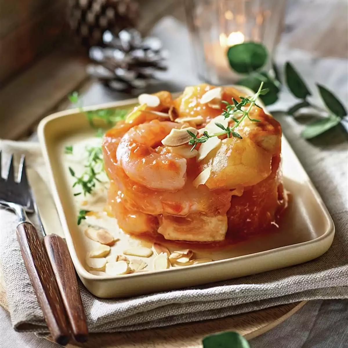 receta timbal de pollo