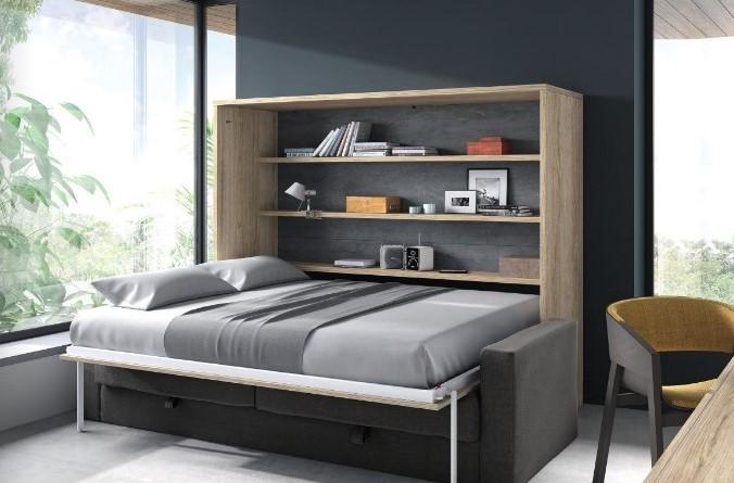 cama matrimonio convertible