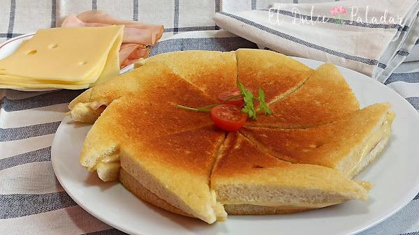 medallones de jamón y queso