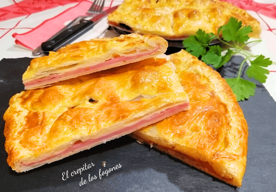 medallones de jamón y queso