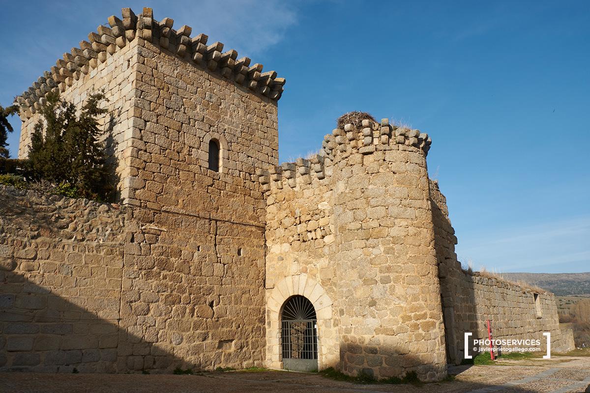 Palacio-castillo de Bonilla de la Sierra, residencia de los obispos abulenses hasta el siglo XIX.Valle del Corneja. Ávila. Castilla y León. España. © Javier Prieto Gallego