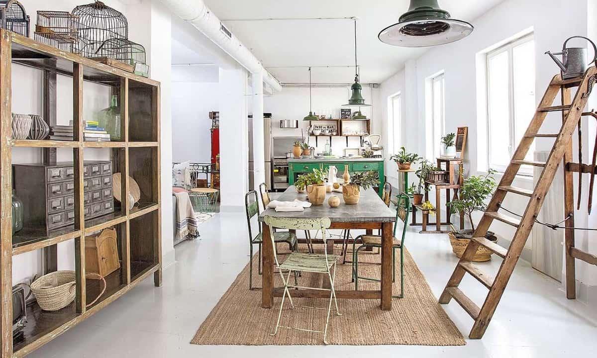 estilo retro para decorar el hogar