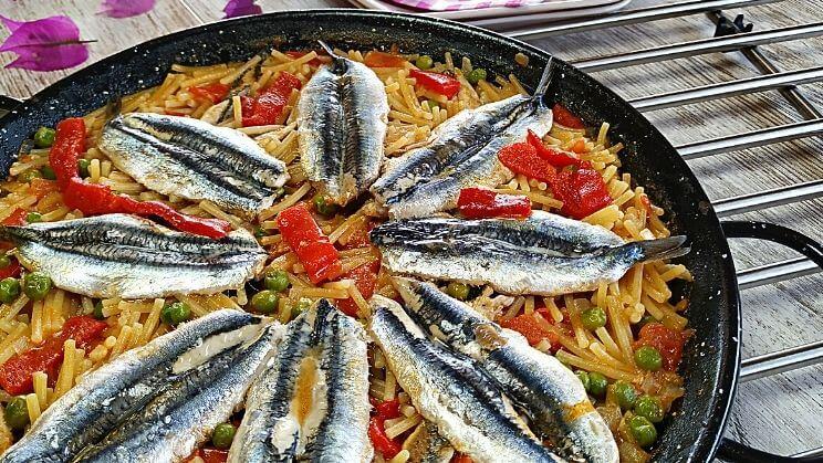 Fideos con boquerones2