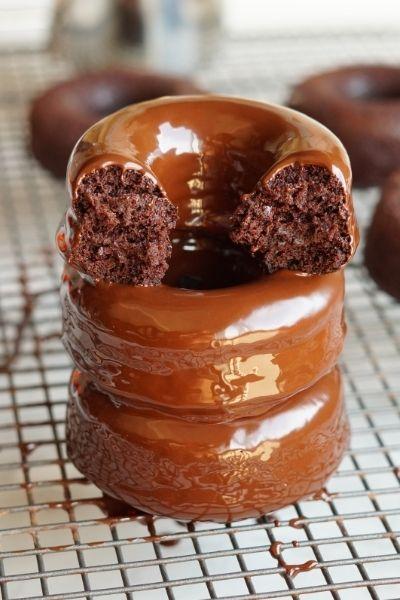 Donaked de chocolate