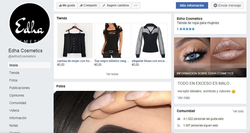 tienda online de maquillaje y cosmética 