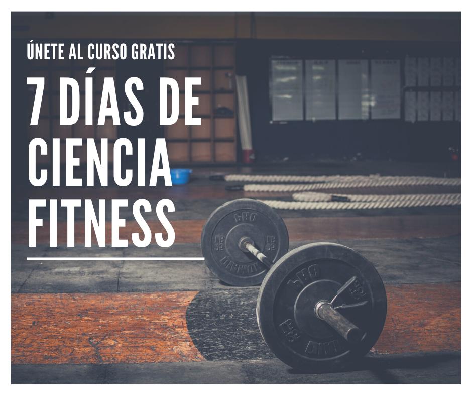 Curso gratis 7 dias de ciencia fitness