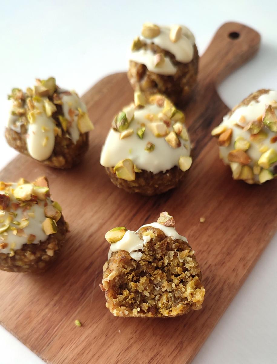 bolitas energeticas de pistacho