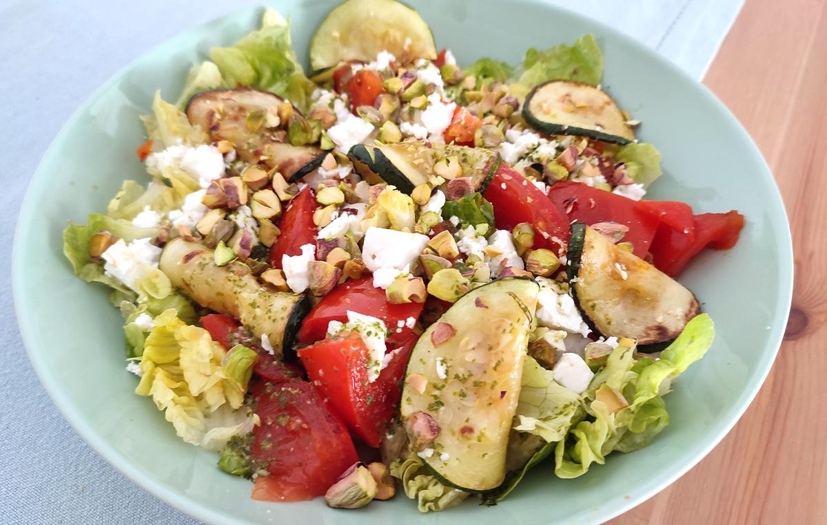 ensalada templada de calabacín 2