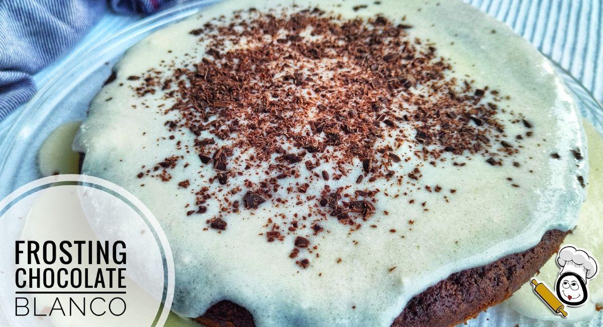 Cómo hacer frosting con chocolate blanco en Thermomix