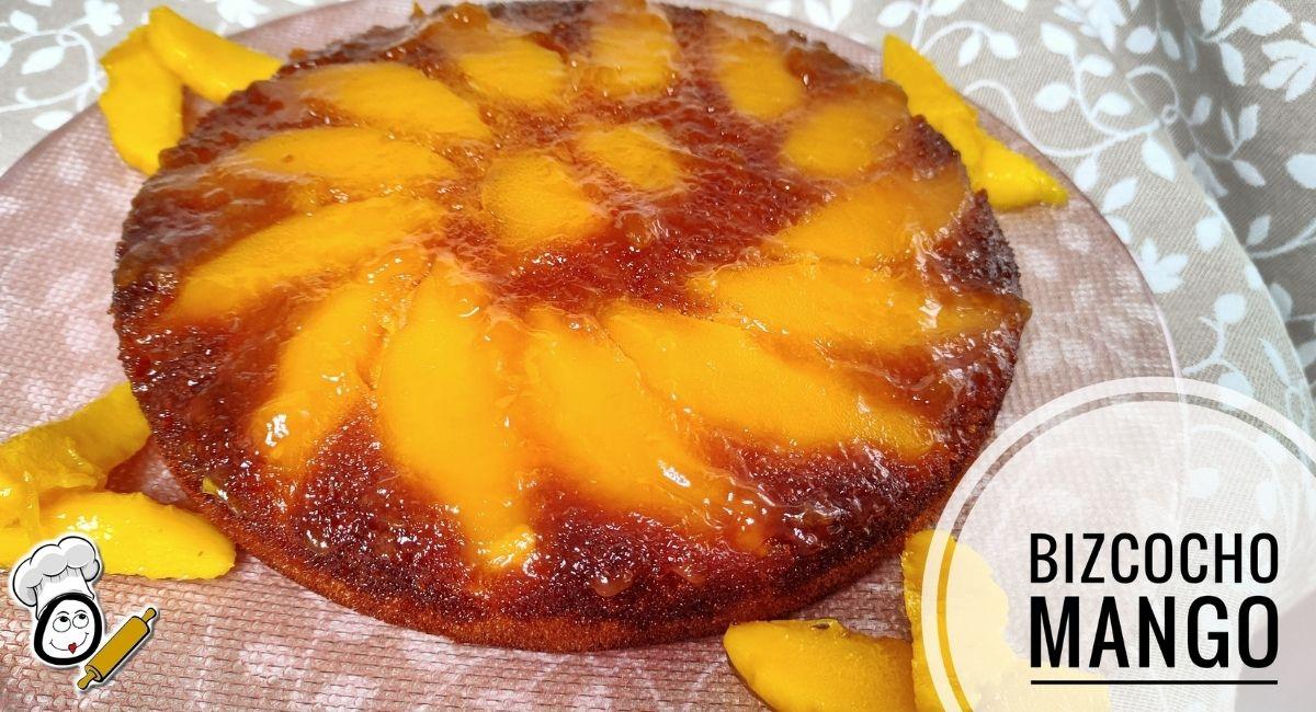 Cómo hacer el bizcocho de mango invertido en Thermomix