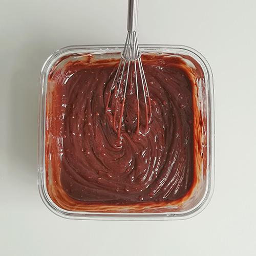 Brownie con avellanas y nueces - Mantequilla y chocolate fundido