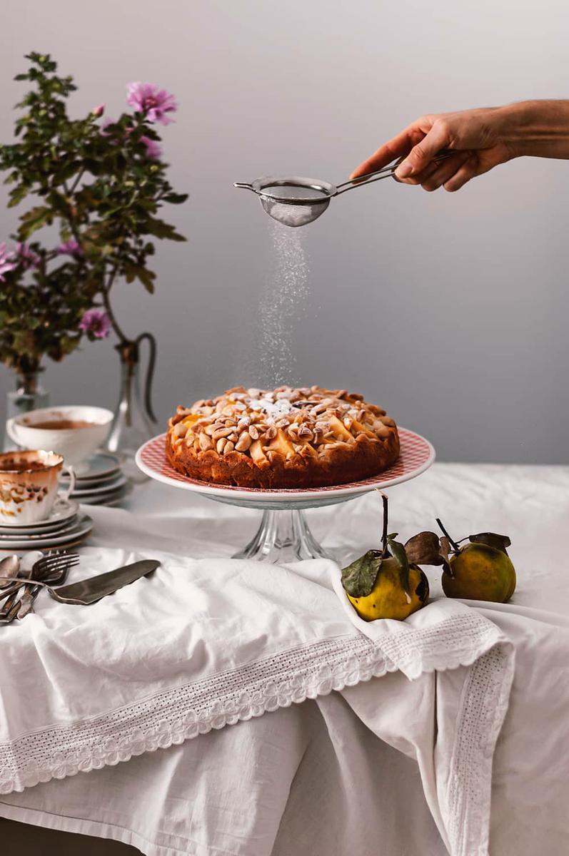 Cómo hacer Bizcocho de membrillo con almendra