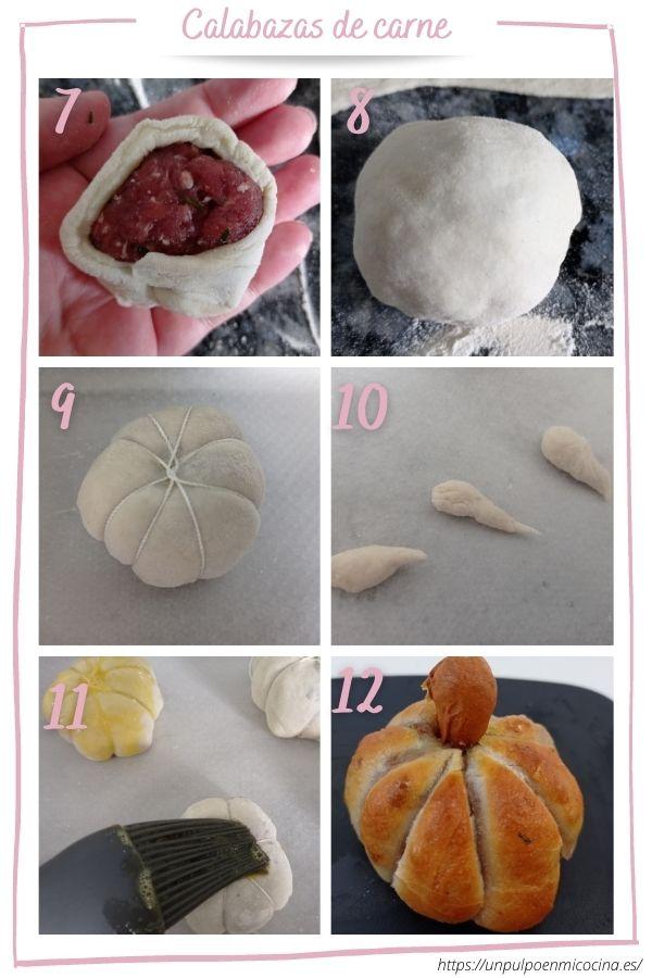 calabazas de carne