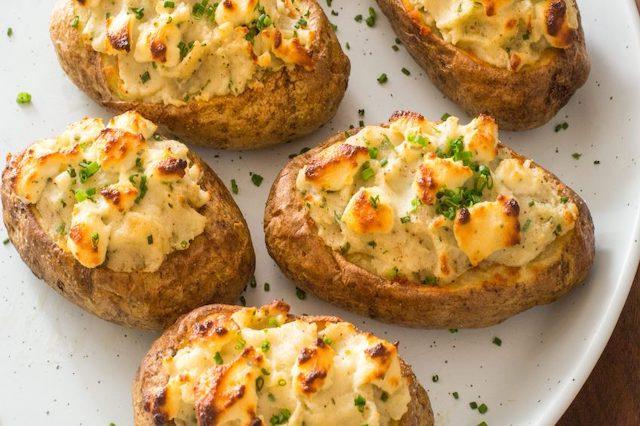 Patatas rellenas. Recetas de aprovechamiento
