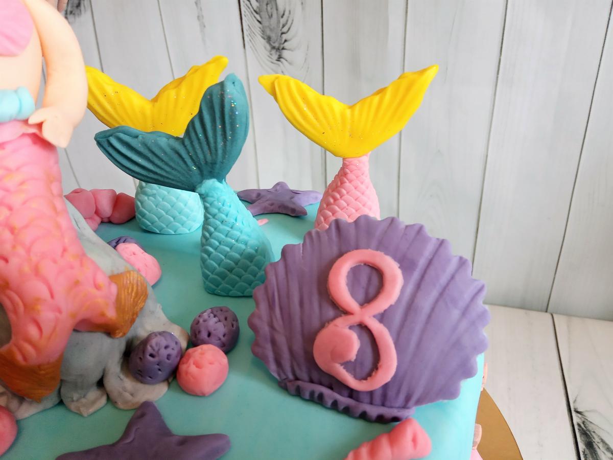 Detalles marinos de fondant